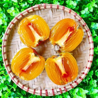 hồng thạch da tre : 'ruột lòng đào' dẻo giòn như thạch, cả năm chỉ có một mùa ở Thái Nguyên