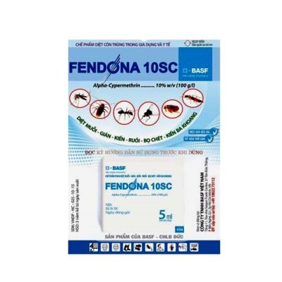 Thuốc muỗi , kiến, gián , ruồi, bọ chét, kiến ba khoang dùng trong y tế ❌ FENDONA 10SC 5ml