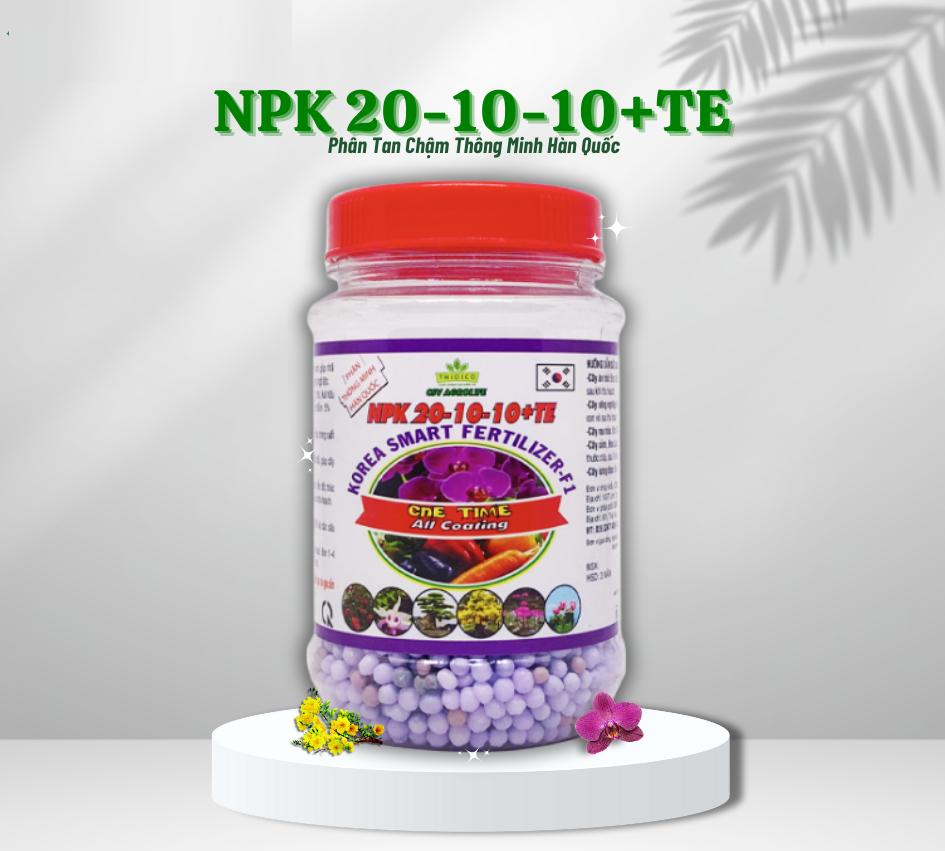 Phân tan chậm thông minh Hàn Quốc Agrolife 20-10-10+TE 150gr Phân tan chậm thông minh Hàn Quốc Agrolife 20-10-10+TE 150gr