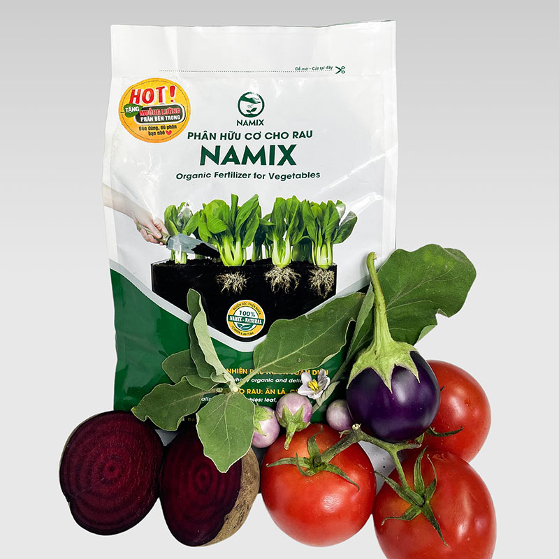 Phân hữu cơ Namix chuyên dùng cho Rau (2kg) Phân hữu cơ Namix chuyên dùng cho Rau (2kg)