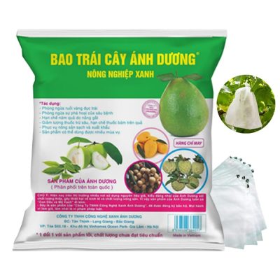 Túi Bọc Hoa Quả Ổi Bưởi Xoài Na Mướp (Có Nút Cài) Ánh Dương Nhiều Kích Thước