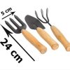 Bộ Dụng Cụ Làm Vườn Mini 3 Món Dành Cho Bé Và Người Lớn
