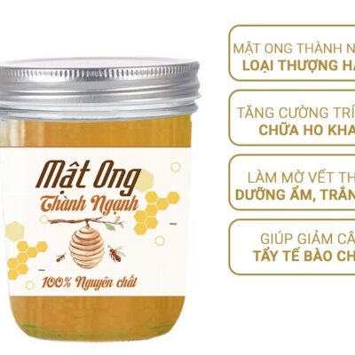 Mật ong hoa thành ngạnh nguyên chất