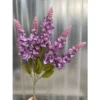 Cụm Hoa Đậu Lupin 5 nhánh tượng trưng hạnh phúc, Hoa giả Trang Trí (hình thật)