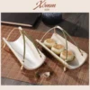Khay tre có quai, đĩa tre đựng đồ ăn, sushi, khăn giấy, decor cho nhà hàng khách sạn