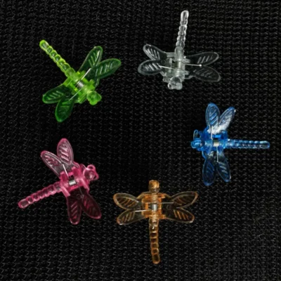Set 10 cái kẹp hình con bướm, chuồn chuồn dùng để kẹp cành cây, kệp tóc, đồ trang trí, handmade