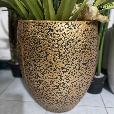 CHẬU XI MĂNG TRỨNG NHÁM TRỒNG 35x43