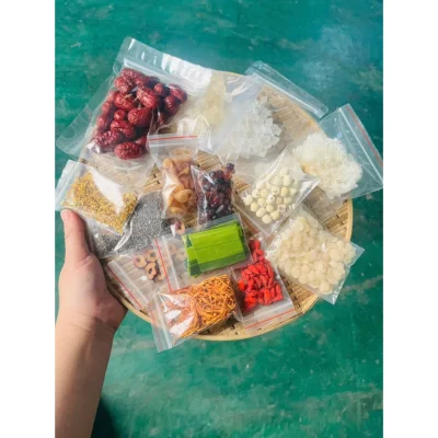 Chè Dưỡng Nhan 14 Vị Có Hoa Mộc Quế (set lớn 500gr)